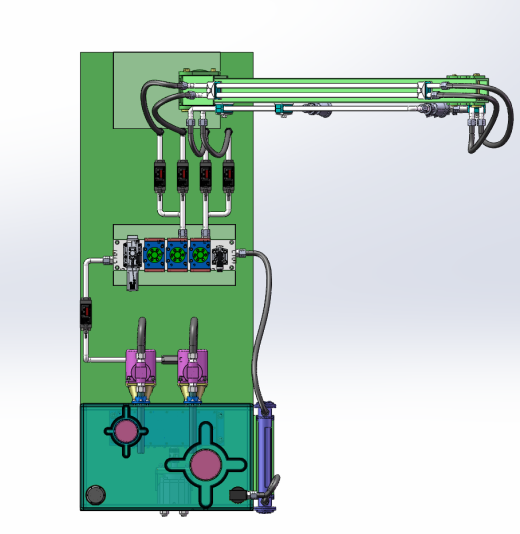 基于修前机臂架的喷药结构设计（SW+CAD+说明书）缩略图